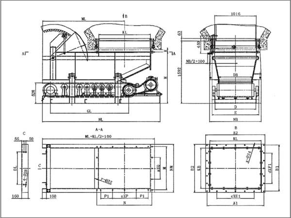 扇形閥門帶式（甲帶）給料機(jī)的承載能力較強(qiáng)、噪音低、整機(jī)使用壽命長